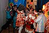 Backstage vor dem Auftritt von Dreigestirn und Veedelsfunke